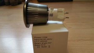 LED G12 10W Ersatz 35W Halogen